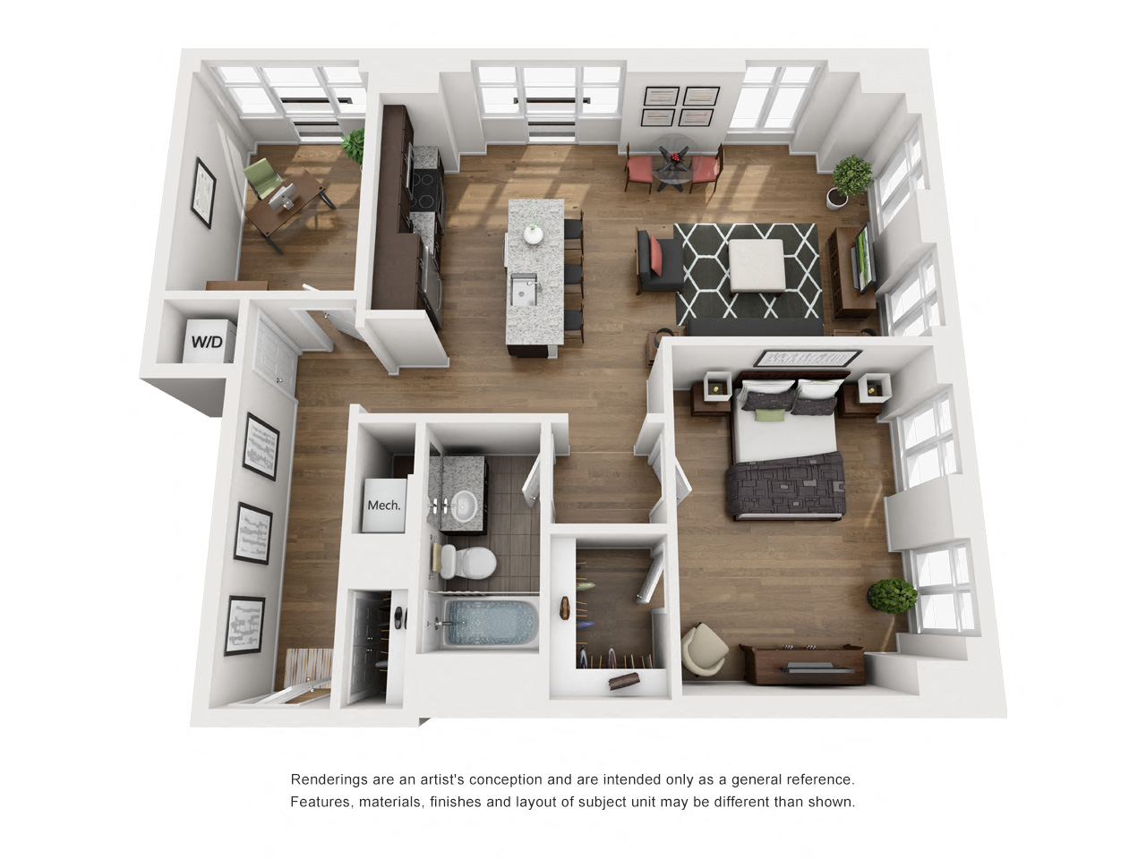 300 Alexander Court Studio-4 Beds Apartment, Townhouse for Rent - Photo Gallery 37